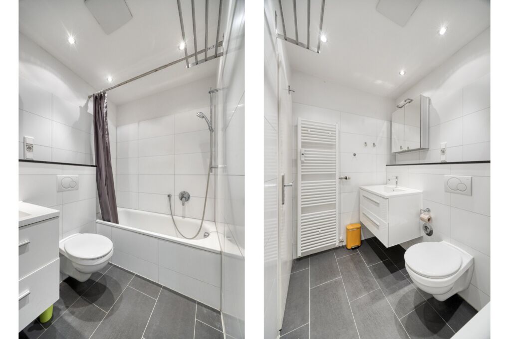 modernes Badezimmer