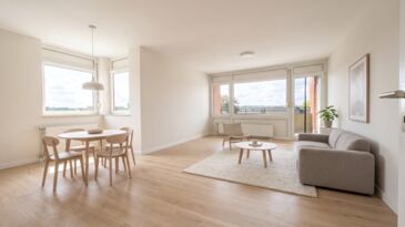Wohn- Esszimmer Einrichtungsbeispiel