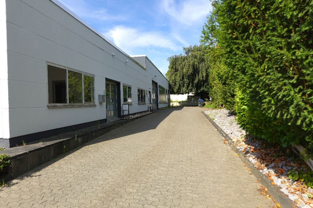 Seitliche Zufahrt