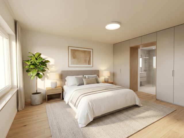 Mögliches Schlafzimmer (KI-generiert)