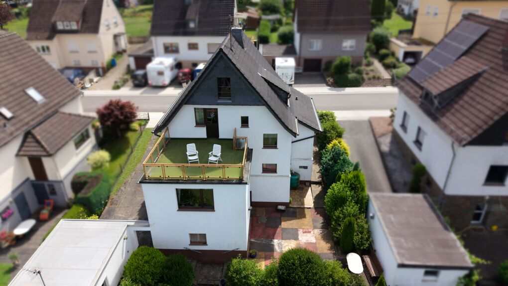 Luftaufnahme - Dachterrasse