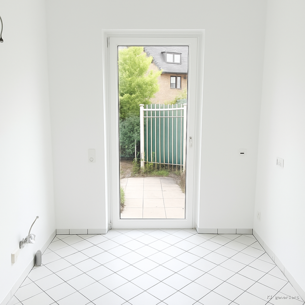 Küche mit Terrasse
