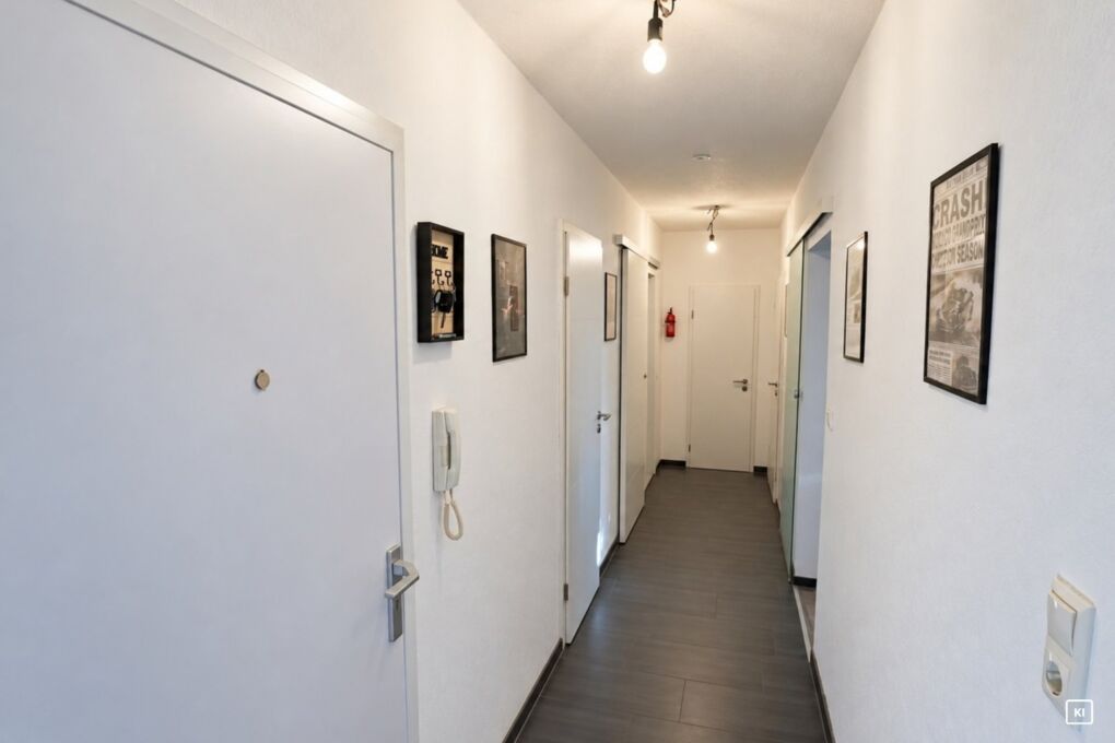 Die zentrale Wohnungsdiele