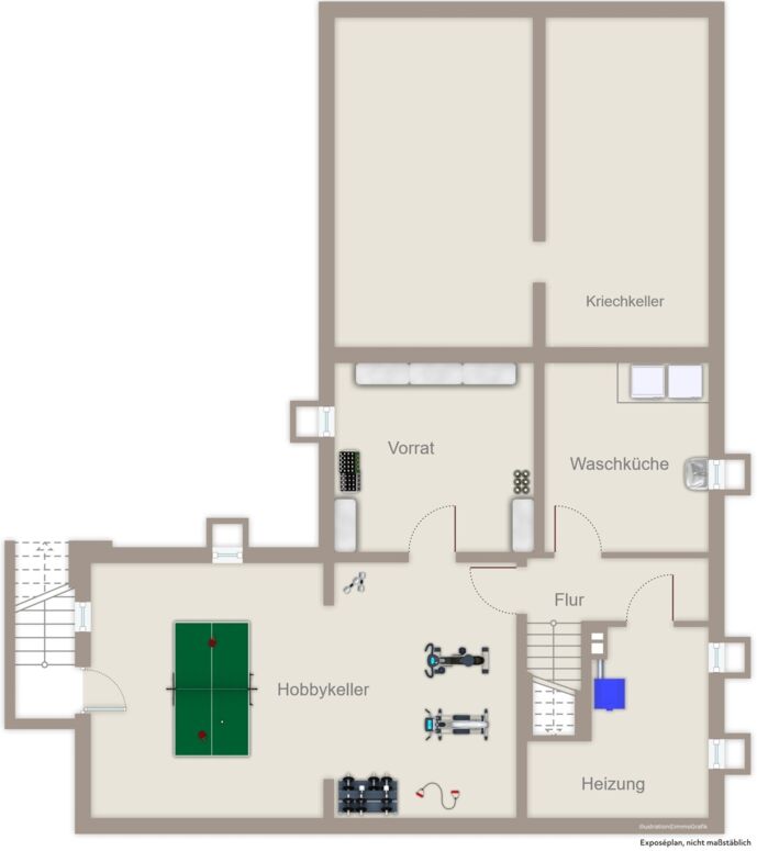 Grundriss Kellergeschoss