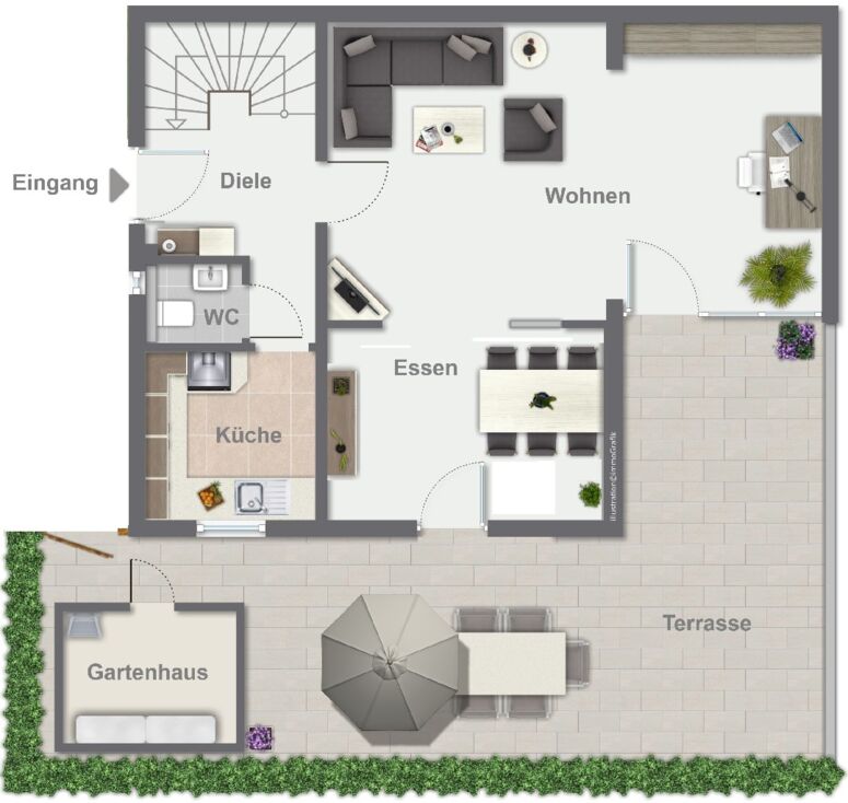 Grundriss Erdgeschoss
