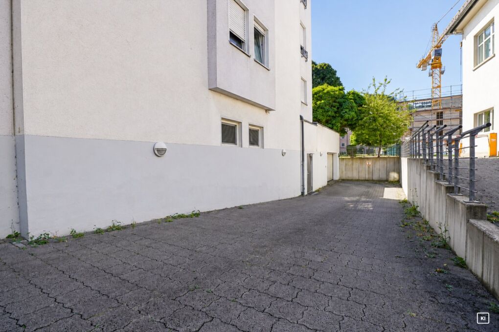 Tiefgaragenzufahrt
