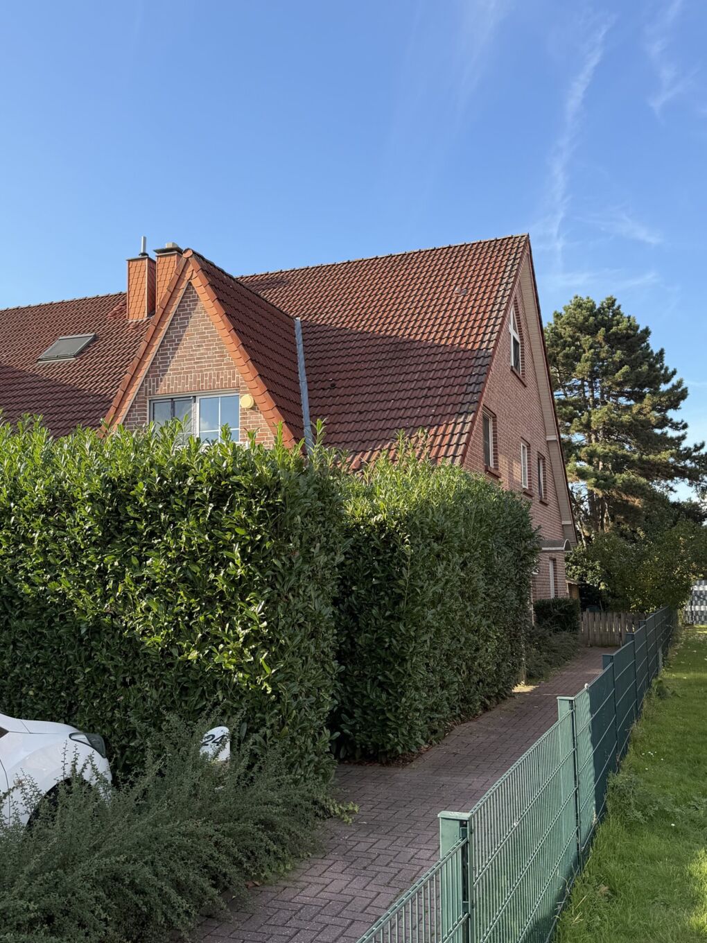 Stellplatz vor dem Haus 