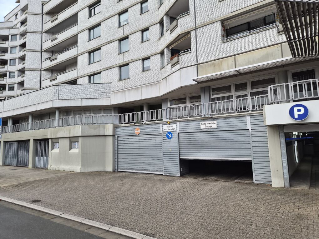 Zufahrt Tiefgarage