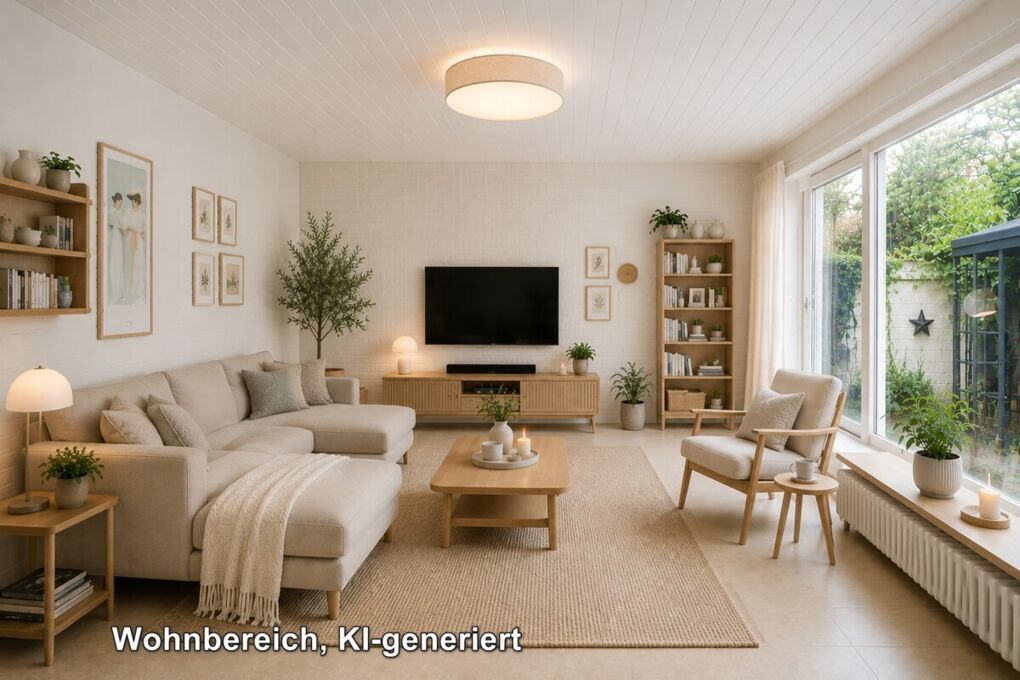 Wohnbereich, KI-generiert