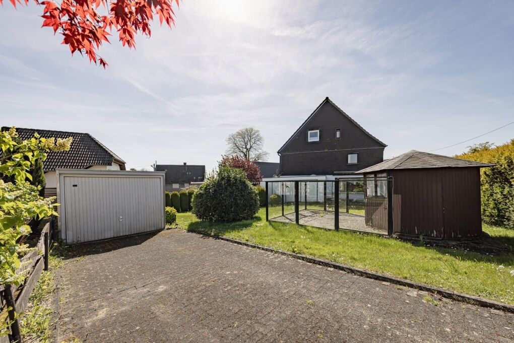 Hausansicht vom Garten