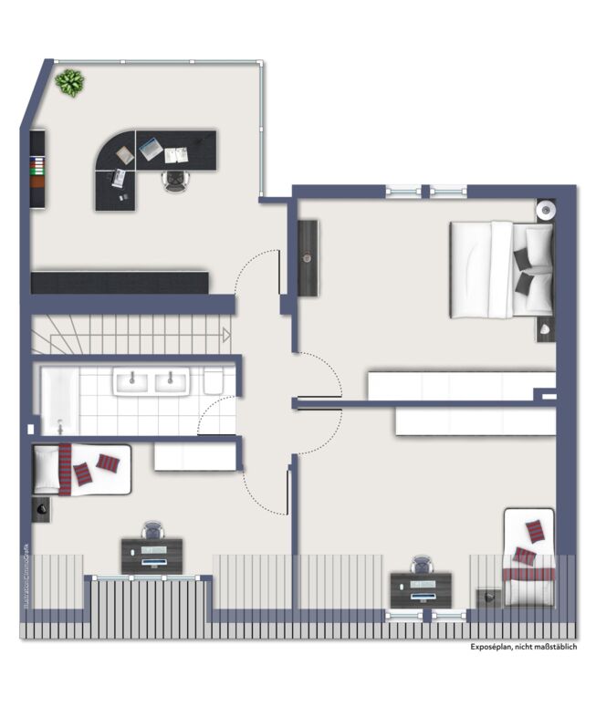 Grundriss Obergeschoss