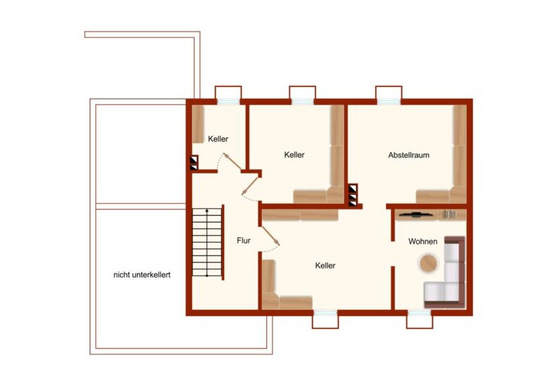 Grundriss Kellergeschoss