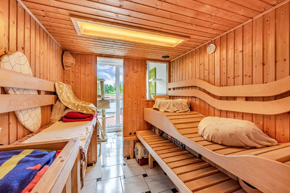 Sauna/ Zimmer