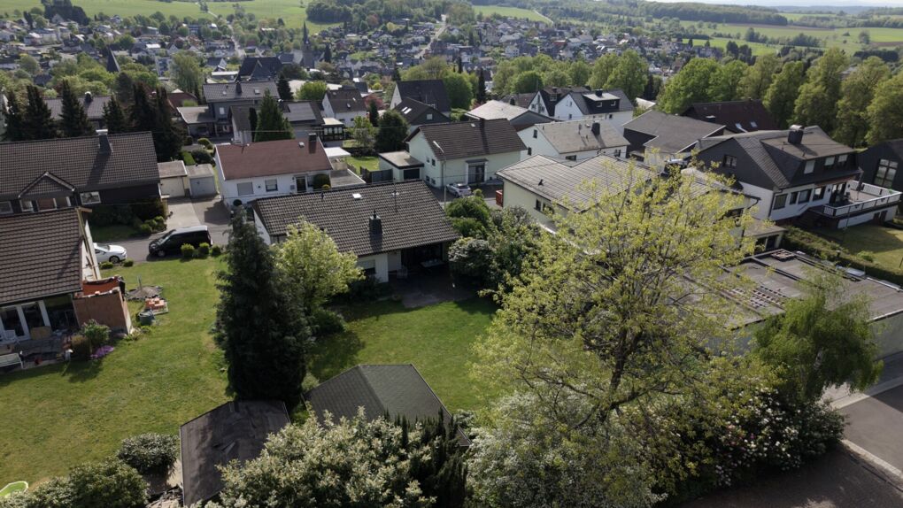 Luftaufnahme Gartenansicht