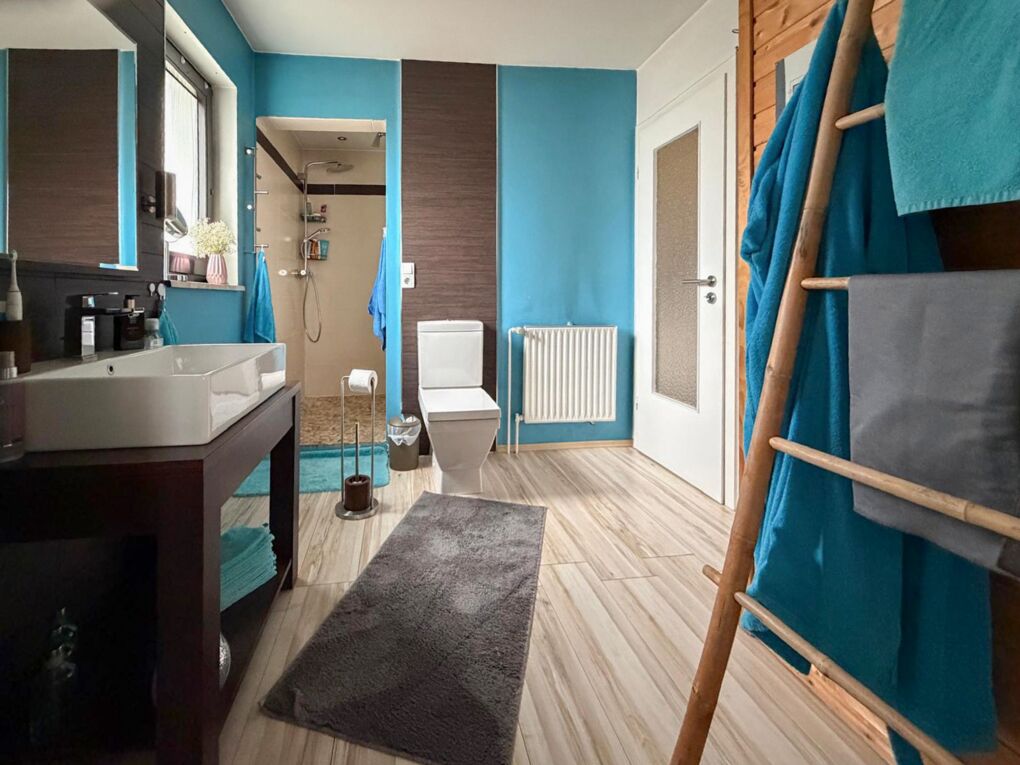 EG Badezimmer mit Sauna  