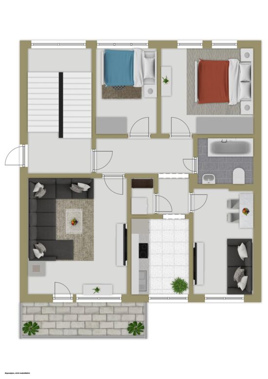 Grundriss Blu8
