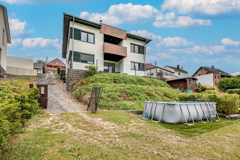 Gartenseitige Hausansicht