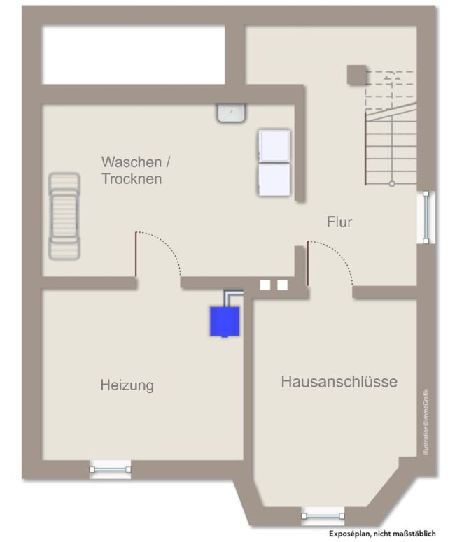 Grundriss Kellergeschoss