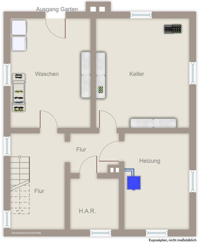 Grundriss Kellergeschoss