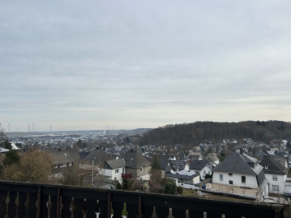 Blick vom Balkon über Brilon