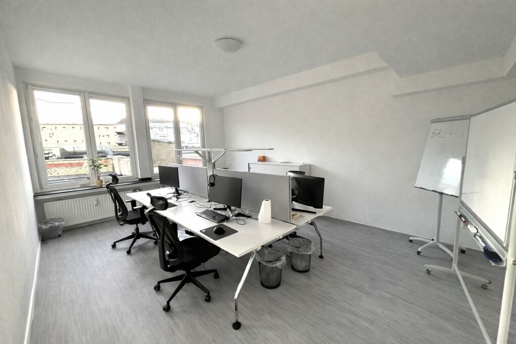 Großer Büroraum zur Rückseite