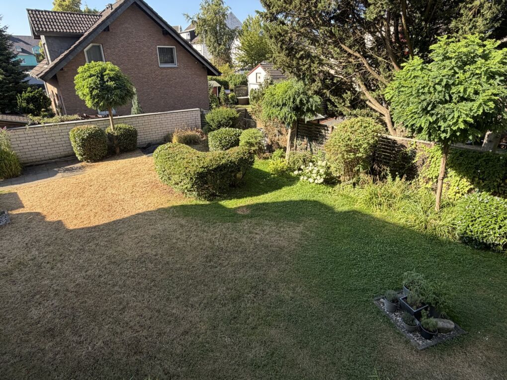 Blick vom Balkon