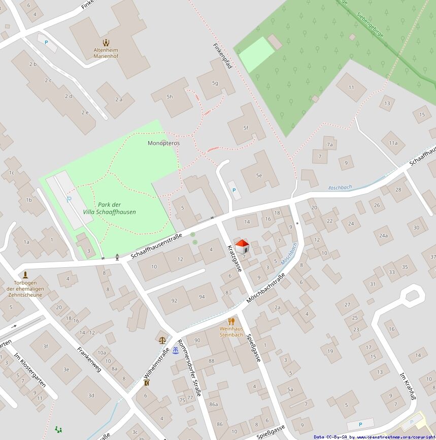 Lageplan mikro