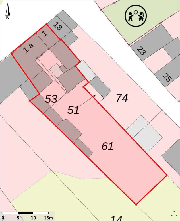 Lageplan Grundstück