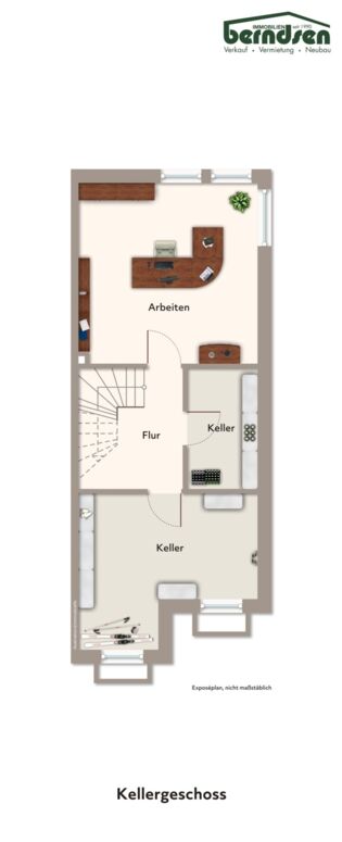 Grundriss: Kellergeschoss