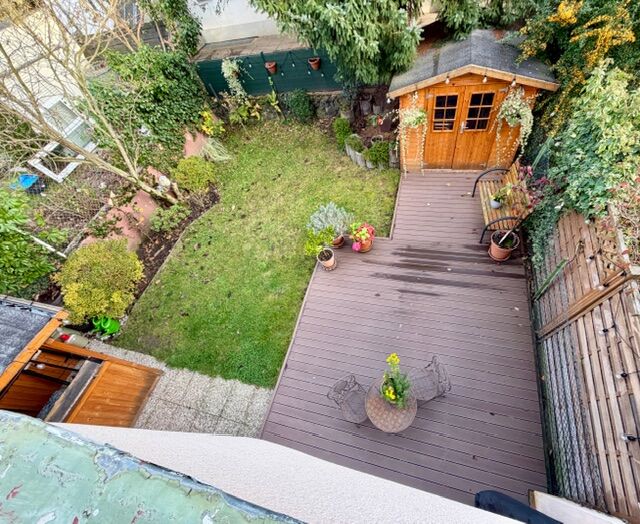 Blick in den Garten
