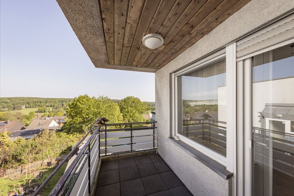 traumhafte Aussicht vom Balkon