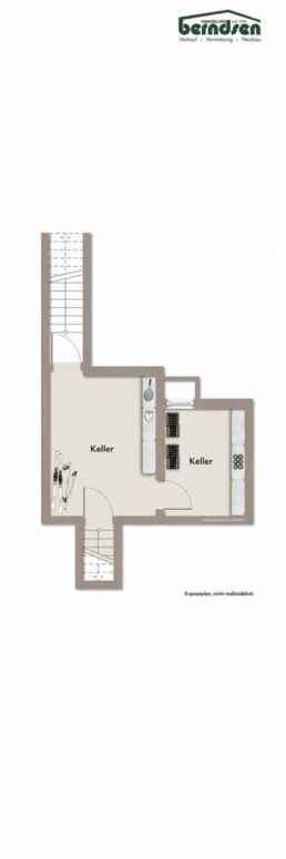 Grundriss: Kellergeschoss