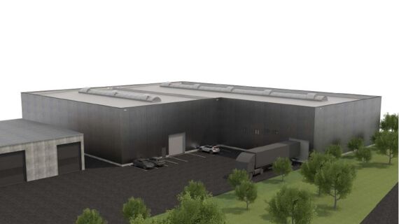 Lagerhalle Graphik