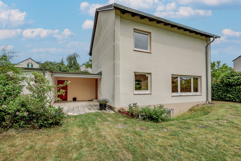 Gartenseitige Hausansicht