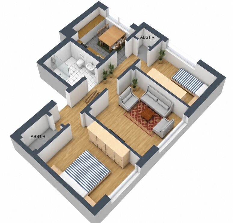 3-D Grundriss